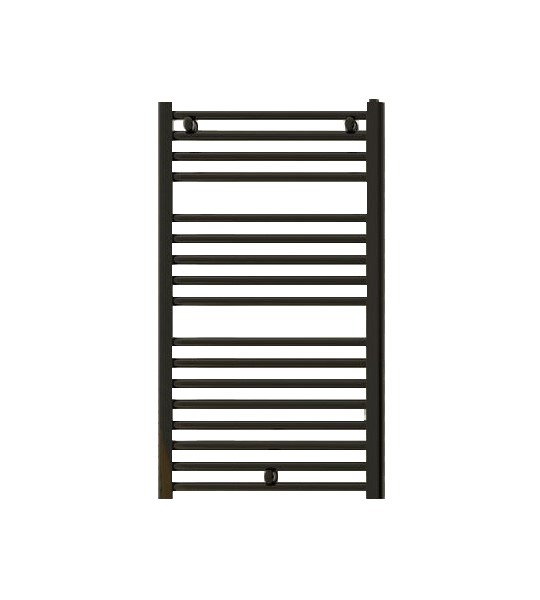 PURMO 6/11 OVAL ANTRASİT SİYAH HAVLUPAN